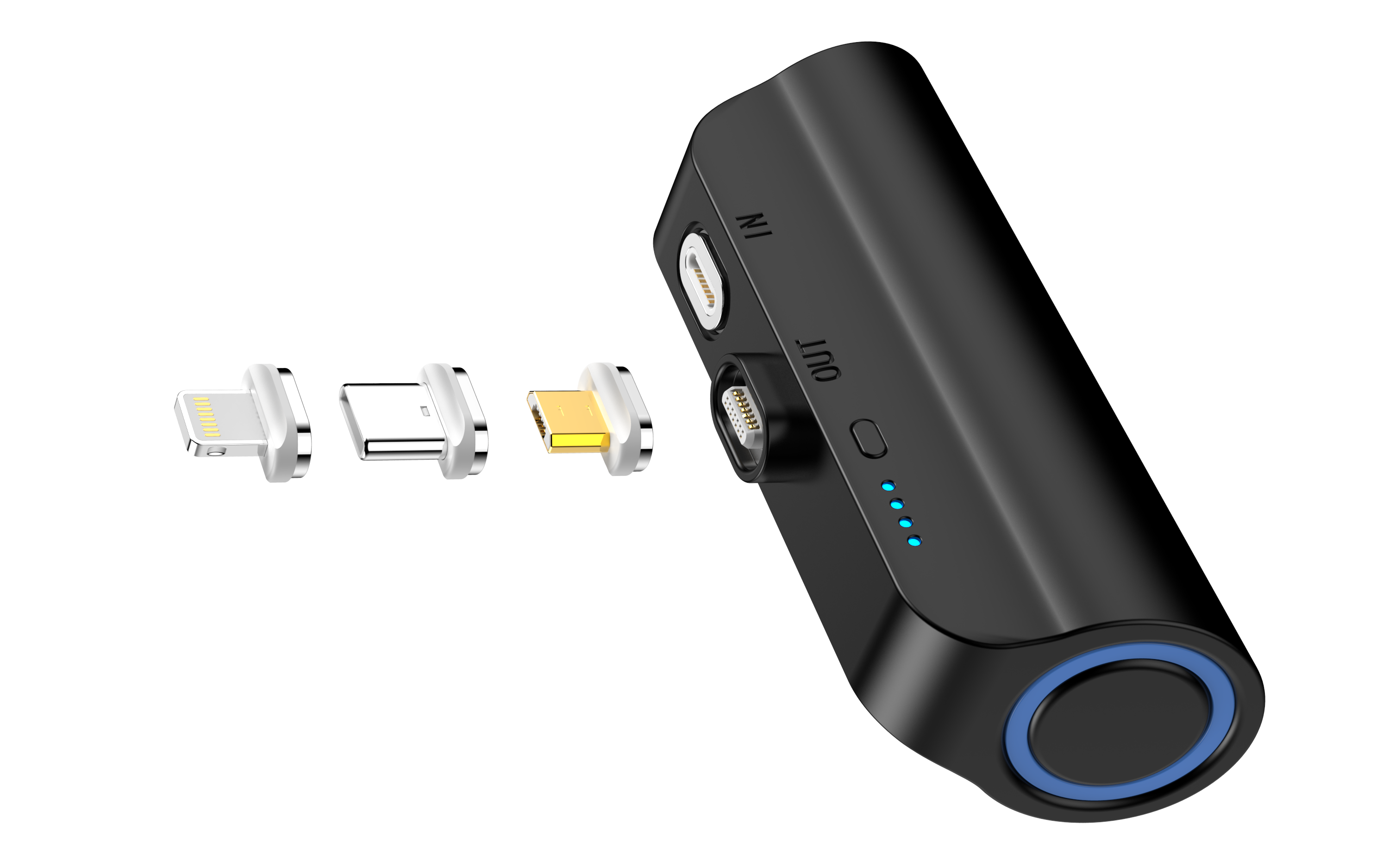 Mini Power Bank :lightning & USB-C Plug in and Powered on by Hornel —  Kickstarter
