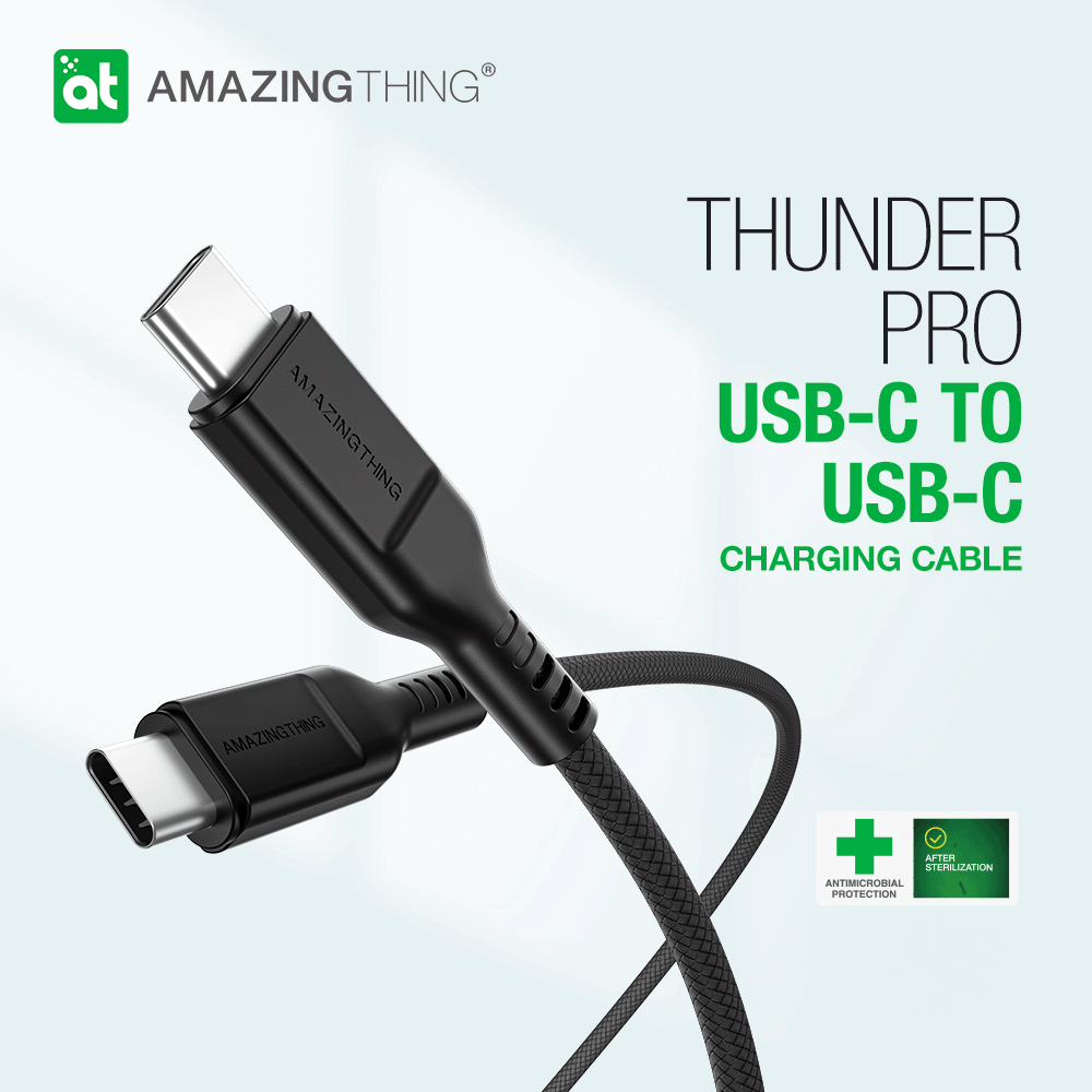 AMAZINGTHING 240W USB 3.2 USB Type-C to USB-C Cable Fast Charge Premium Charger