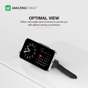 AMAZINGTHING Pro Mag 2 in 1 Magsafe Wireless Charger Stand Station for iPhone 16