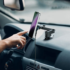 AMAZINGTHING Thermo Cool Car Phone Magsafe Holder Magnetic 15W Wireless Charging
