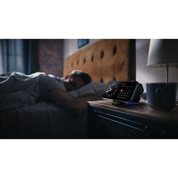 AMAZINGTHING Pro Mag 3 in 1 Magsafe Wireless Charger Stand Station for iPhone 16