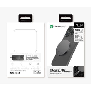 AMAZINGTHING Thunder Pro Magsafe Holder Magnetic 15W Wireless Charging iPhone 16