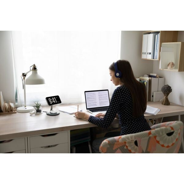 AMAZINGTHING 3 in 1 Magsafe Wireless Charger Stand Station Bluetooth Speaker