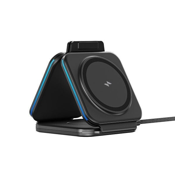 AMAZINGTHING Pro Mag 3 in 1 Magsafe Wireless Charger Stand Station for iPhone 16