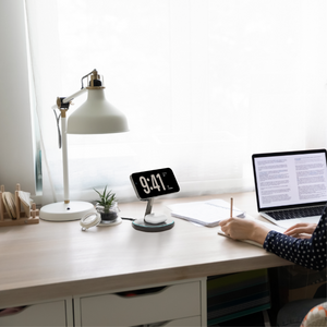 AMAZINGTHING 3 in 1 Magsafe Wireless Charger Stand Station Bluetooth Speaker