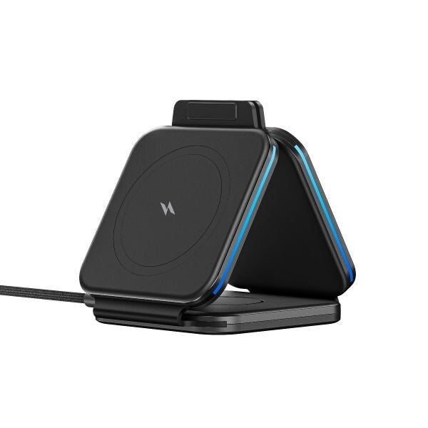 AMAZINGTHING Pro Mag 3 in 1 Magsafe Wireless Charger Stand Station for iPhone 16