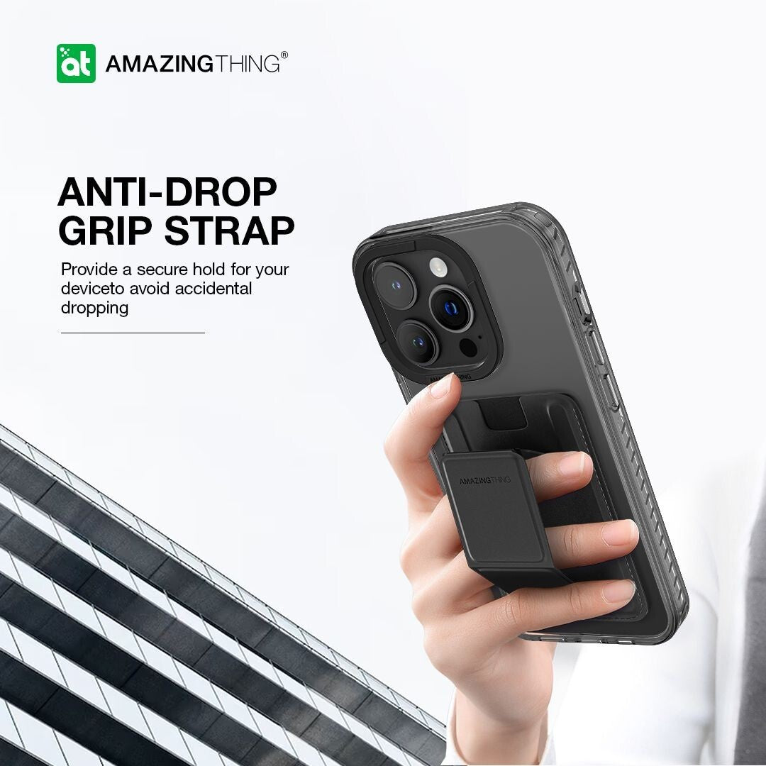 AMAZINGTHING Marsix Pro Mag Phone Grip Stand Magsafe Magnetic Wallet Fold Stand