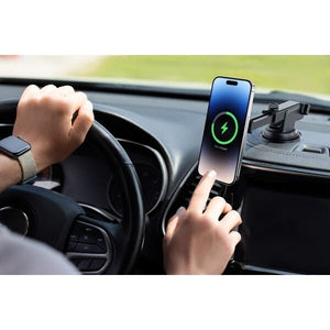 AMAZINGTHING Explorer Car Phone Magsafe Holder Magnetic 15W Wireless Charging