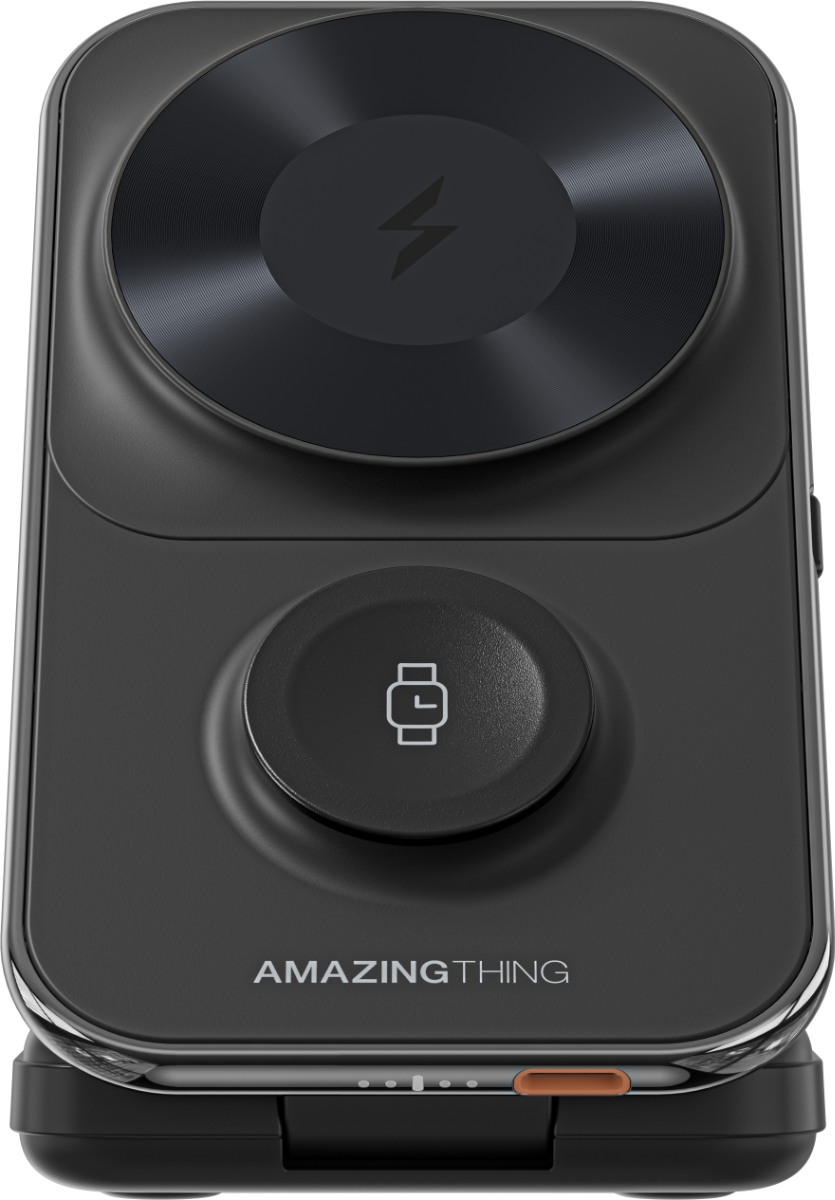 AMAZINGTHING 22.5W 8000mAh Fast Magsafe Magnetic Portable Power Bank + Stand