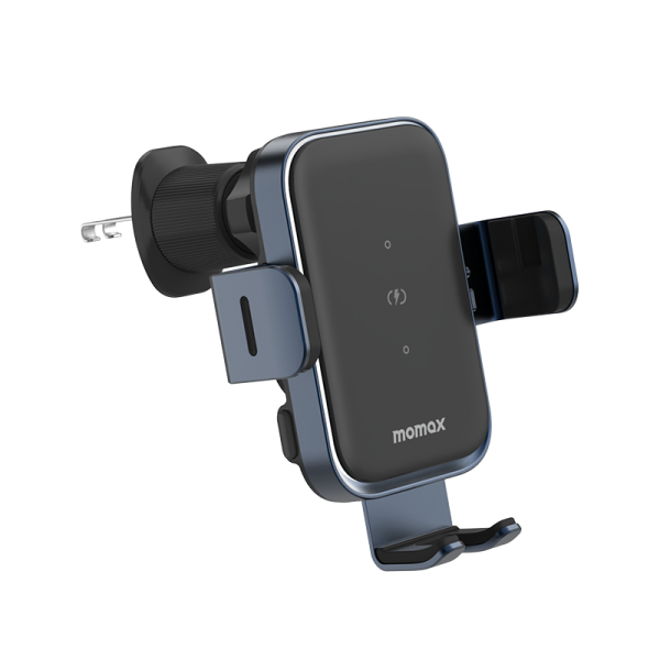 Momax Q.Mag Smart 6 Car Phone Holder 15W Wireless Charging Air Con Vent Mount