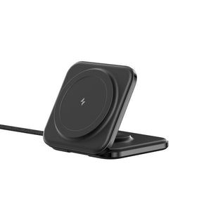 AMAZINGTHING Pro Mag 2 in 1 Magsafe Wireless Charger Stand Station for iPhone 16