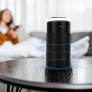 AMAZINGTHING 4 in 1 Magsafe Wireless Charger Stand Station Bluetooth Speaker