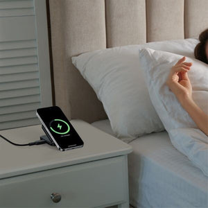 AMAZINGTHING Pro Mag 2 in 1 Magsafe Wireless Charger Stand Station for iPhone 16