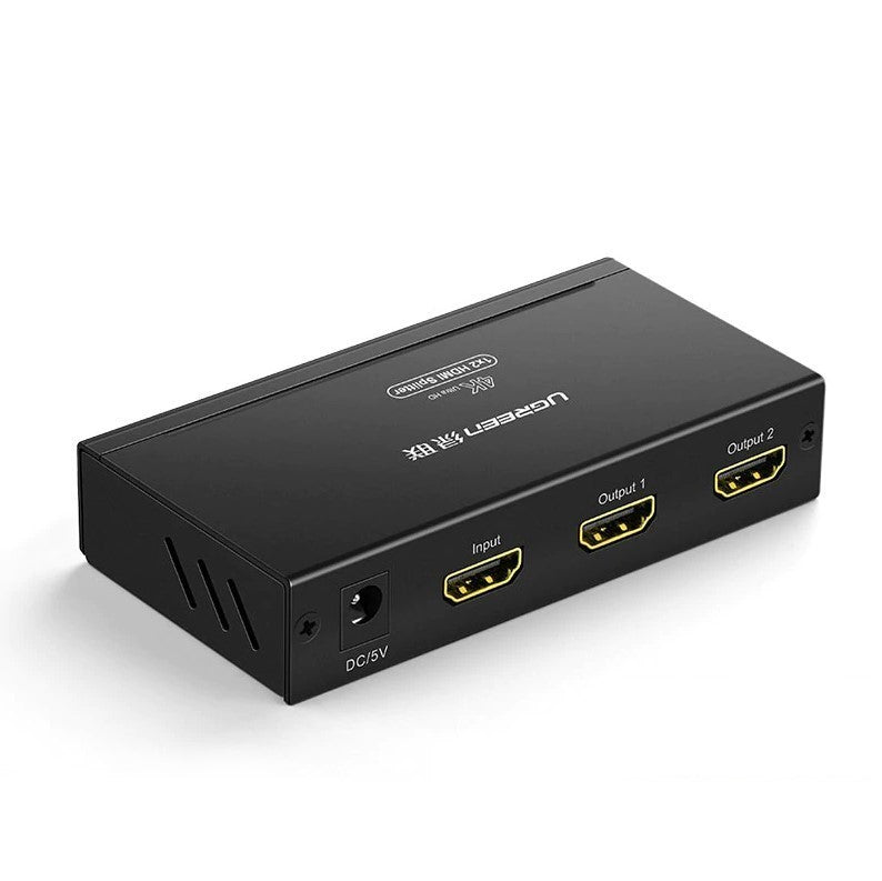 UGREEN HDMI Splitter 1 in 2 out Amplifier Dual Monitor Support HDCP