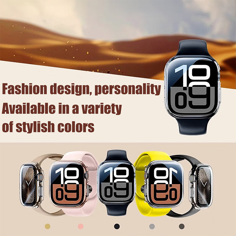 Blacktech Apple Watch 4 / 5 / 6 / SE 40mm Case With Tempered Glass