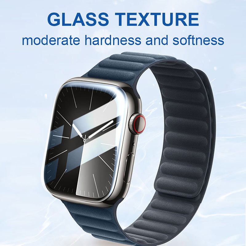 Blacktech Apple Watch 4 / 5 / 6 / SE 44mm 3D Curved Full Cover Screen Protector