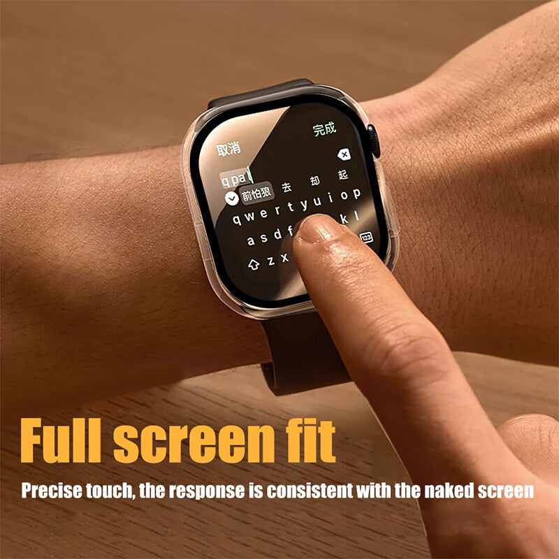 Blacktech Apple Watch 1 / 2 / 3 38mm Case With Tempered Glass