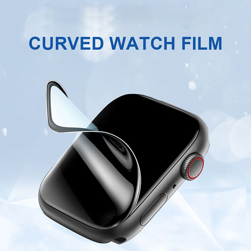 Blacktech Apple Watch 7 / 8 / 9 45mm 3D Curved Full Cover Screen Protector
