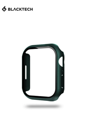 Blacktech Apple Watch 7 / 8 / 9 41mm Case With Tempered Glass