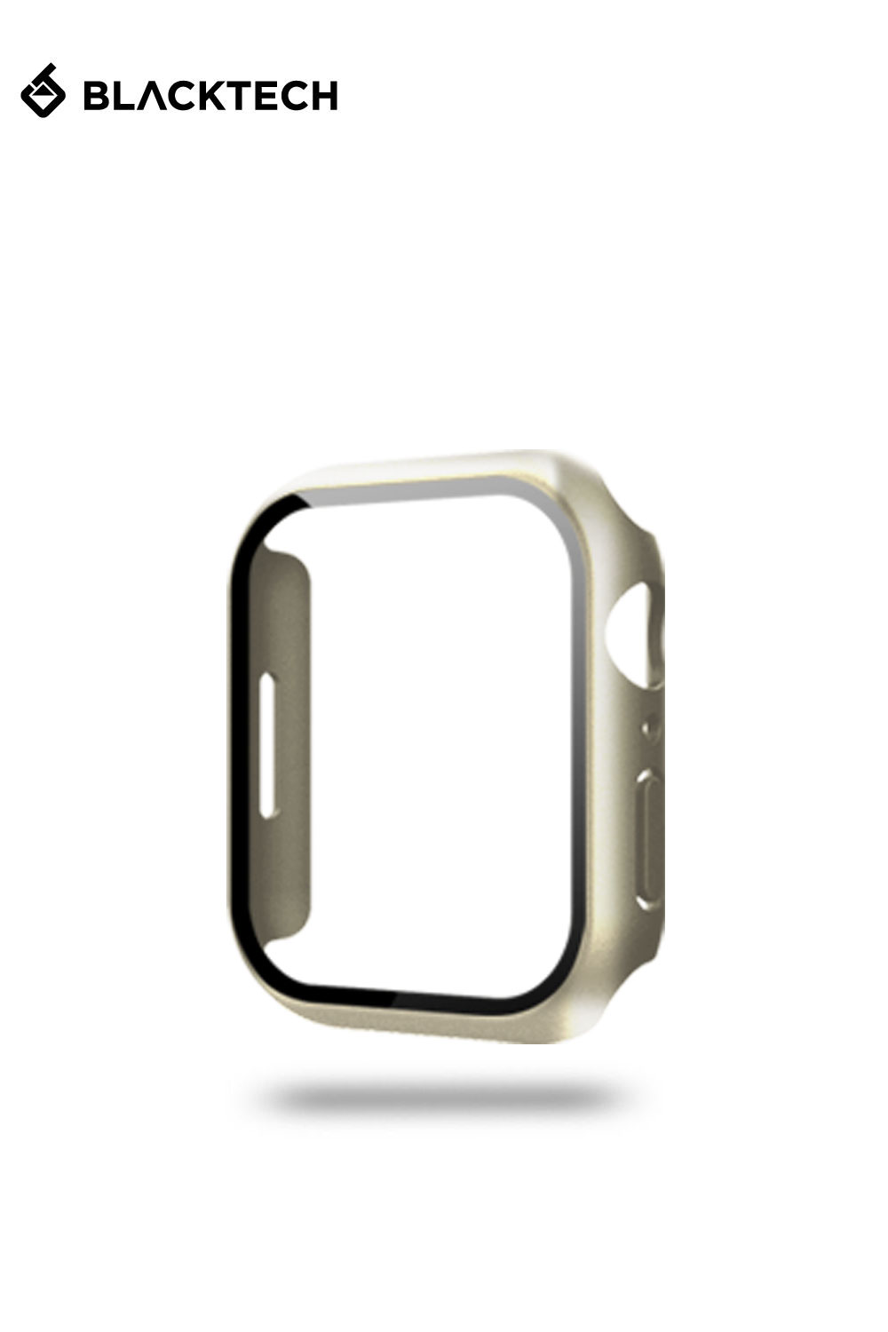 Blacktech Apple Watch 7 / 8 / 9 41mm Case With Tempered Glass