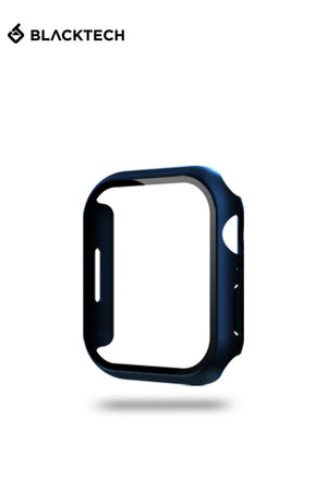 Blacktech Apple Watch 7 / 8 / 9 41mm Case With Tempered Glass