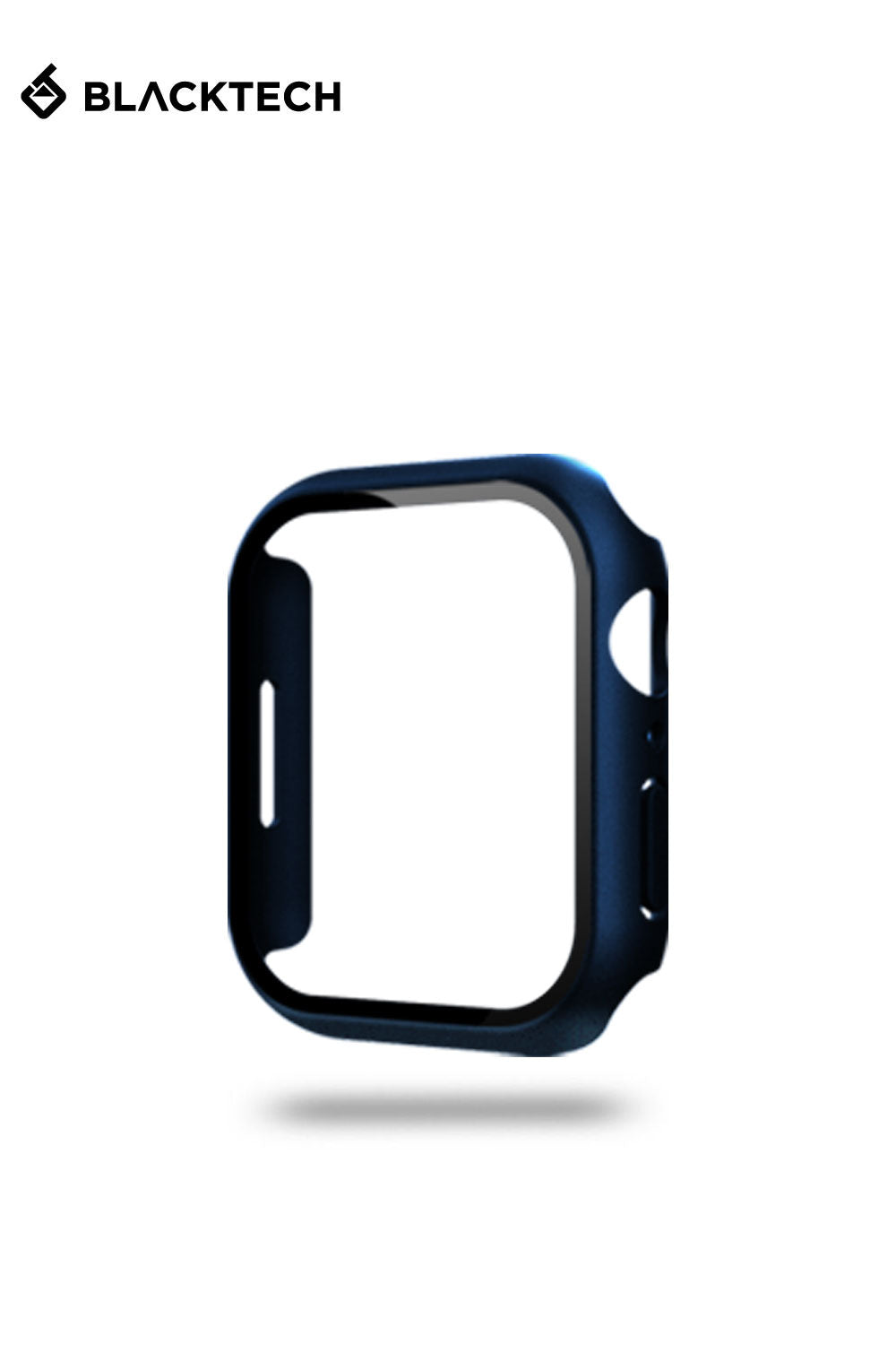 Blacktech Apple Watch 7 / 8 / 9 45mm Case With Tempered Glass