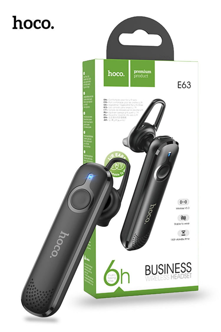 Hoco Wireless Bluetooth Earpiece for Hands-Free Calls and Music