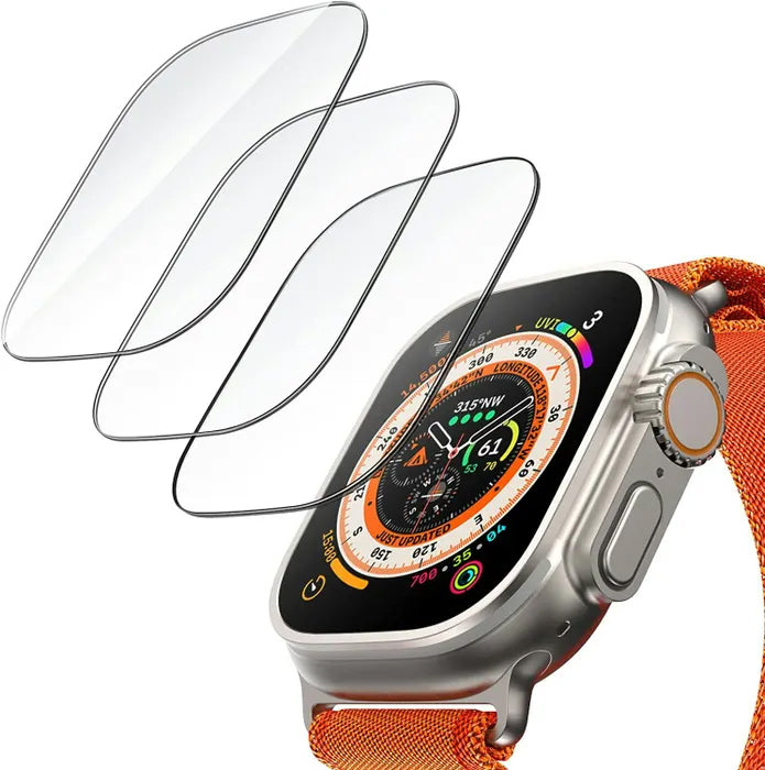 Blacktech Apple Watch Ultra / Ultra 2 / Ultra 3 49mm Tempered Glass Screen Protector