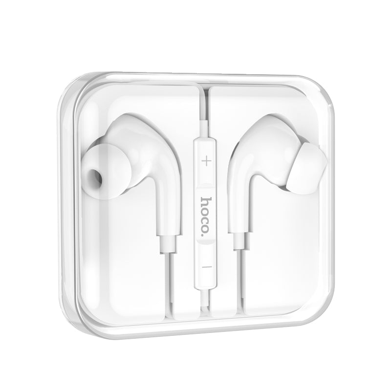 Hoco Pro 3.5mm Handsfree Earphones with 14mm Driver and Built-In Microphone