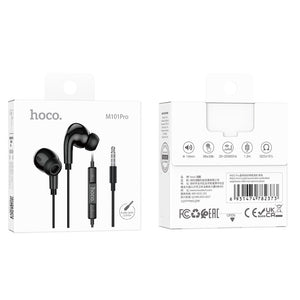 Hoco Pro 3.5mm Handsfree Earphones with 14mm Driver and Built-In Microphone