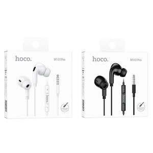 Hoco Pro 3.5mm Handsfree Earphones with 14mm Driver and Built-In Microphone