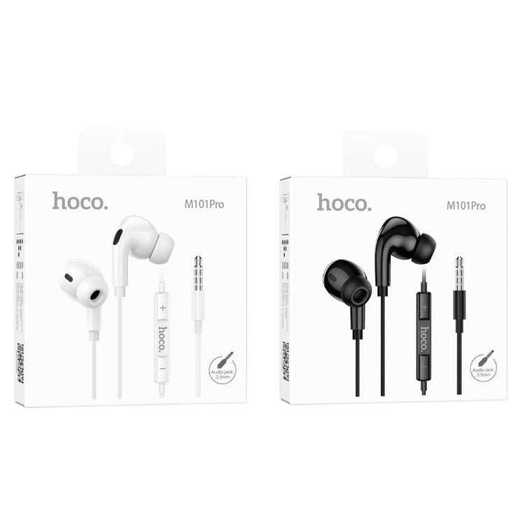 Hoco Pro 3.5mm Handsfree Earphones with 14mm Driver and Built-In Microphone