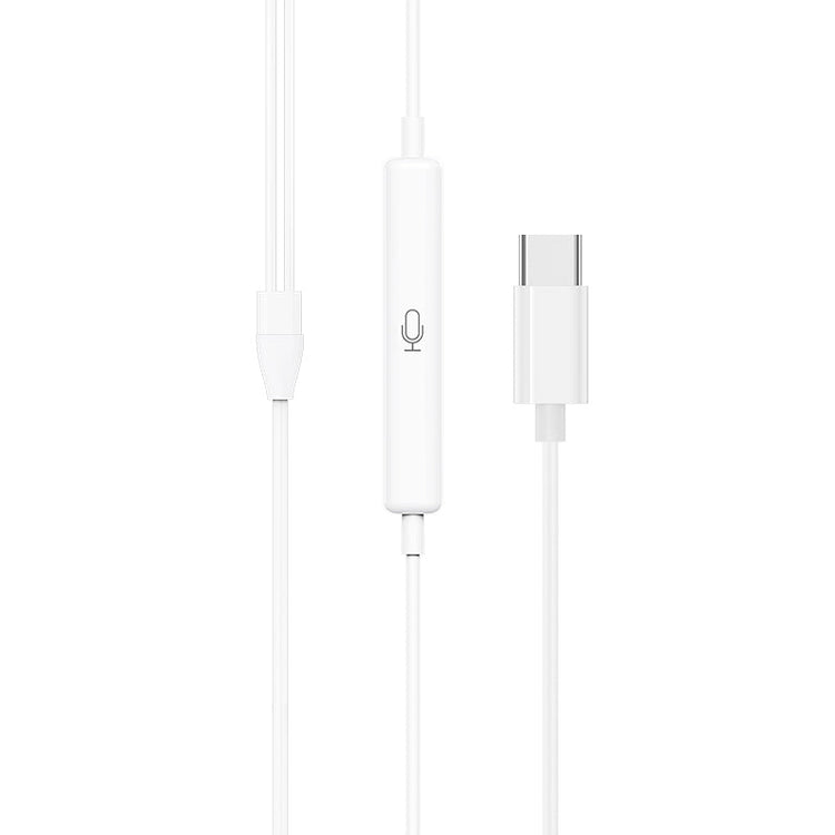 Hoco USB-C Digital Handsfree Earphones with Built-In Microphone