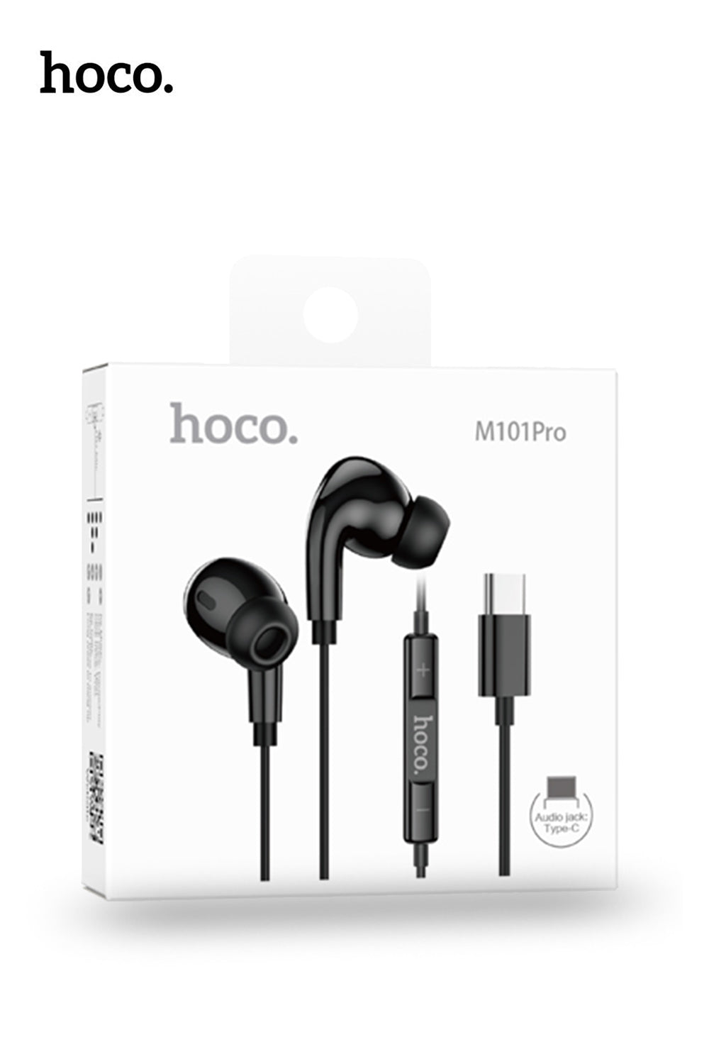 Hoco Pro USB-C Handsfree Earphones with 14mm Driver and Built-In Microphone