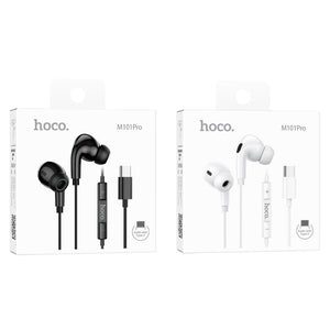 Hoco Pro USB-C Handsfree Earphones with 14mm Driver and Built-In Microphone