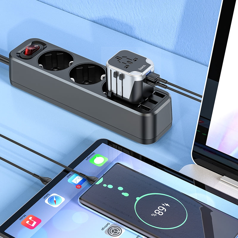 Hoco Dual USB Wall Charger Adapter Universal Fast Charging AC5
