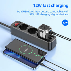 Hoco Dual USB Wall Charger Adapter Universal Fast Charging AC5