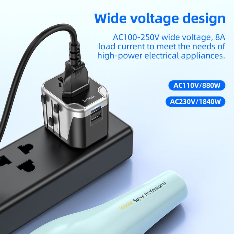 Hoco Dual USB Wall Charger Adapter Universal Fast Charging AC5