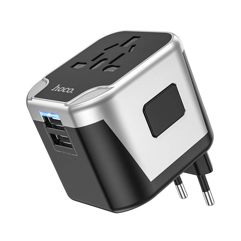 Hoco Dual USB Wall Charger Adapter Universal Fast Charging AC5
