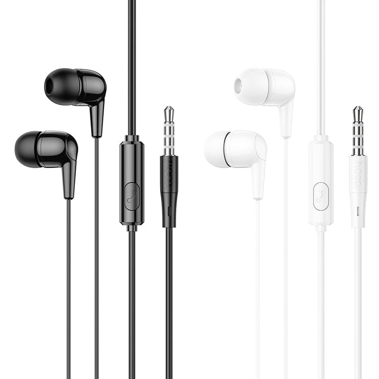 Hoco Universal 3.5mm Earphones with Built-In Microphone and Tangle-Resistant Cable
