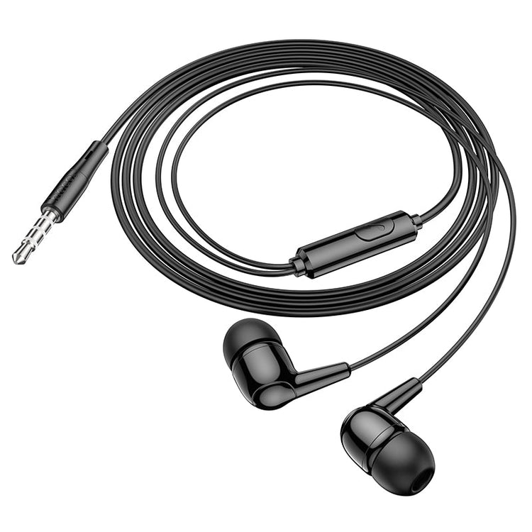 Hoco Universal 3.5mm Earphones with Built-In Microphone and Tangle-Resistant Cable