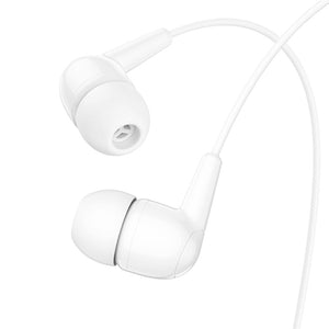 Hoco Universal 3.5mm Earphones with Built-In Microphone and Tangle-Resistant Cable