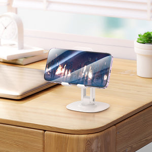 Hoco Dual Axis Rotating Desktop Phone Stand Adjustable Holder for Desk Office Black HD6