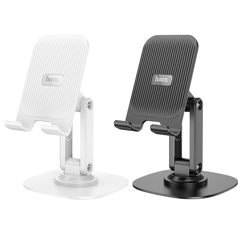Hoco Dual Axis Rotating Desktop Phone Stand Adjustable Holder for Desk Office Black HD6