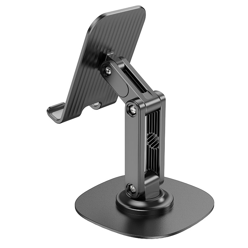 Hoco Dual Axis Rotating Desktop Phone Stand Adjustable Holder for Desk Office Black HD6