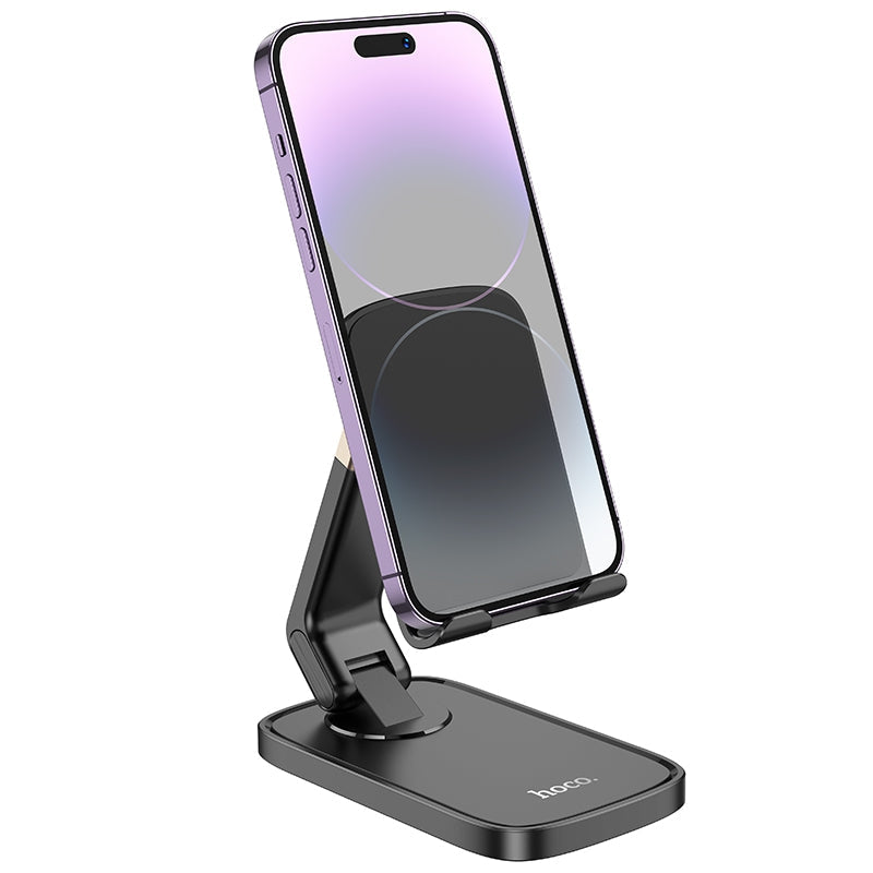 Hoco Folding Desktop Phone and Tablet Stand with Adjustable Viewing Angle