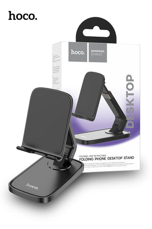 Hoco Folding Desktop Phone and Tablet Stand with Adjustable Viewing Angle