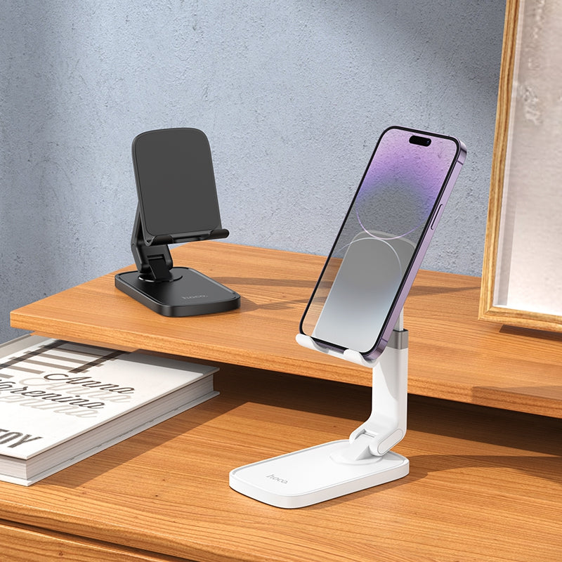 Hoco Folding Desktop Phone and Tablet Stand with Adjustable Viewing Angle