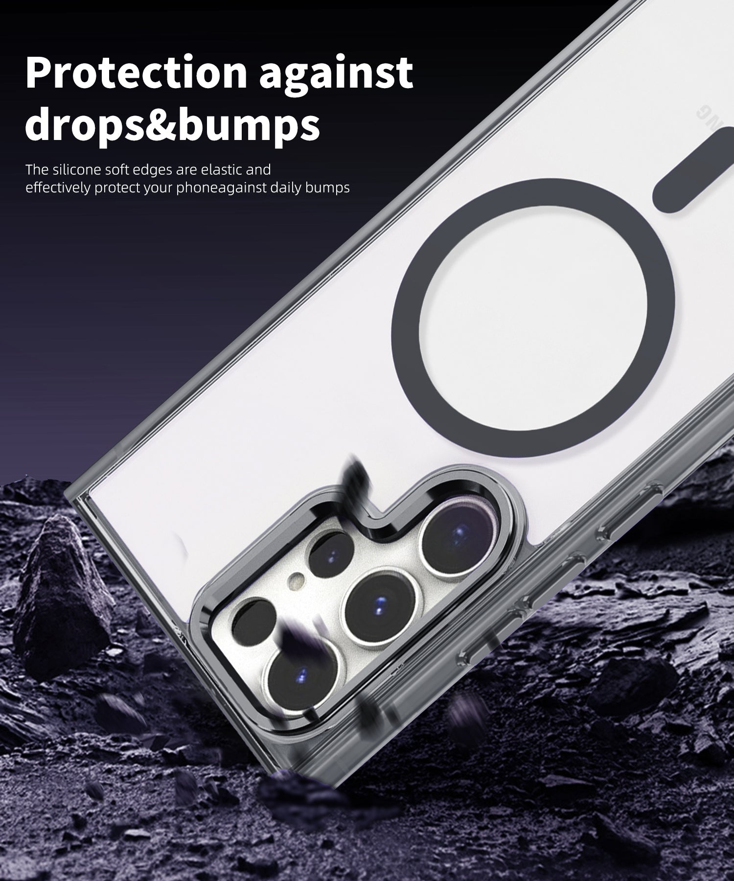 Blacktech Samsung Galaxy S25 Plus Ultra Clear Case MagSafe Magnetic