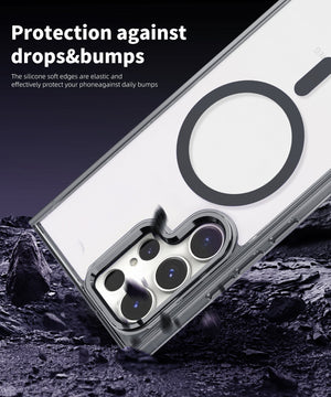 Blacktech Samsung Galaxy S25 Plus Ultra Clear Case MagSafe Magnetic